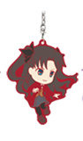 главная фотография Fate/Stay Night Kyun-Chara Illustrations Rubber Keychain: Tohsaka Rin