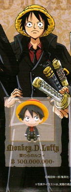 главная фотография One Piece Chara Fortune Strong World Suit boy SET: Monkey D. Luffy