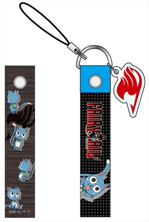 главная фотография FAIRY TAIL Strap w/Acrylic Charm: Happy