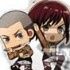 Ichiban Kuji Shingeki no Kyojin ~Jiyuu e no Shingeki~: Conny & Sasha Acrylic Charm