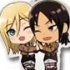 Ichiban Kuji Shingeki no Kyojin ~Jiyuu e no Shingeki~: Christa & Ymir Acrylic Charm