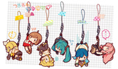 фотография Vocaloid Tsumamare Pinched Keychain: Kaito