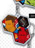 фотография Haikyuu!! Acrylic 2 Match Keychain: Tanaka & Yamamoto