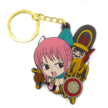 главная фотография One Piece Tsumamare Pinched Keychain: Rebecca, Thunder Soldier