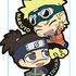 Naruto Rubber Mascot de Two-Man Team dattebayo!: Naruto & Iruka