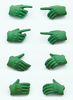 фотография Little Armory (OP02) figma Tactical Glove Foliage Green