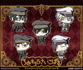 фотография Psycho-Pass Uniform Rubber Strap Set: Makishima Shogo