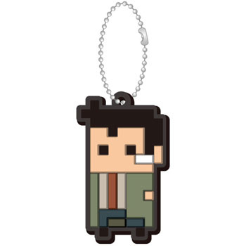 главная фотография Ace Attorney Dot Character Rubber Mascot Collection: Itonokogiri Keisuke