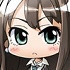 Minicchu THE IDOLM@STER Cinderella Girls Acrylic Keychain: Rin Shibuya