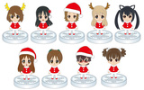 фотография K-ON! MOVIE ITO EN Santa Figure: Manabe Nodoka