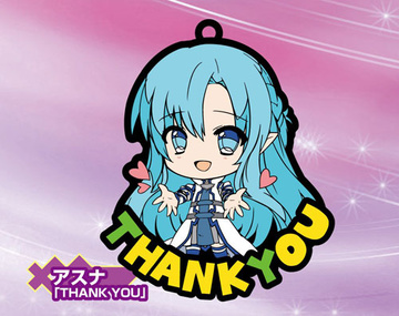 главная фотография Sword Art Online II Part Mothers Rosario Trading Rubber Strap Collection: Asuna Thank you ver.