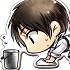 Doujin Goods Shingeki no Kyojin Metal Charm: Eren Cleaning ver.