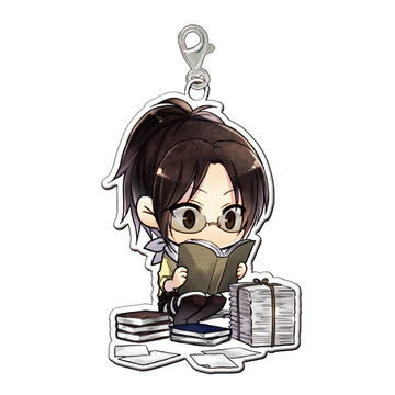 главная фотография Doujin Goods Shingeki no Kyojin Metal Charm: Hange Zoe Cleaning ver.