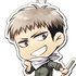 Doujin Goods Shingeki no Kyojin Metal Charm: Jean Kirstein Cleaning ver.