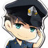 Doujin Goods Free! -Eternal Summer- Metal Charm: Yamazaki Sousuke