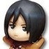 Ichiban Kuji Shingeki no Kyojin ~Kabegai Chousa Onnagata Hobaku Sakusen~: Mikasa Ackerman Otasuke Mascot