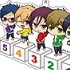 Free! Acrylic Keychain: Hazuki Nagisa, Matsuoka Rin, Nanase Haruka, Ryuugazaki Rei, Tachibana Makoto