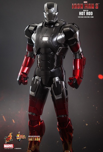 главная фотография Movie Masterpiece Diecast Iron Man Mark XXII Hot Rod
