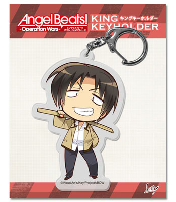 главная фотография Angel Beats! Operation Wars King Keychain P: Fujimaki