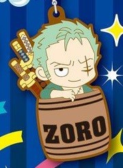 главная фотография One Piece Rubber Strap Collection Barrel Colle Vol.7 ~Popular Barrel~ Hen: Roronoa Zoro