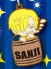 фотография One Piece Rubber Strap Collection Barrel Colle Vol.7 ~Popular Barrel~ Hen: Sanji