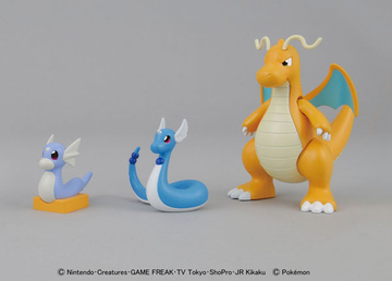 главная фотография Pokemon Plastic Model Collection No.30 Dragonite Evolution Set