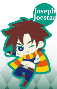 главная фотография JOjO rubber keychain: Joseph Joestar