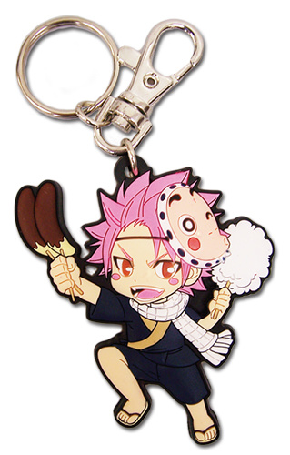 главная фотография Fairy Tail Yukata PVC Keychain: Natsu Dragneel