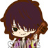 Gintama Trading Rubber Strap: Takasugi Shinsuke