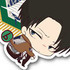 Attack on Titan Bocchi-kun Acrylic Charm: Levi