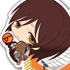 Attack on Titan Bocchi-kun Acrylic Charm: Sasha