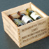 Wooden Form Series Wine Bottle and Wooden Box