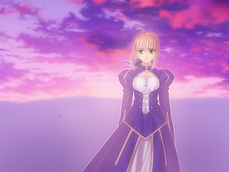 VN Fate/stay night - Fate (Saber's Route) .