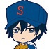 Nendoroid Petite Trading Rubber Straps Ace of Diamond: Satoru Furuya