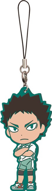 главная фотография Ichiban Kuji Haikyuu!! ~Shin Gomisuteba no Kessen!~: Iwaizumi Hajime Rubber Strap