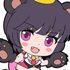 Yuri Kuma Arashi Petanko Trading Rubber Strap: Yurishiro Ginko Winning Mode