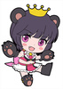 фотография Yuri Kuma Arashi Petanko Trading Rubber Strap: Yurishiro Ginko Winning Mode