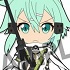 Pic-Lil! Sword Art Online II Rubber Strap Set Girl's Side Avatar: Sinon