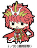 фотография Magic Knight Rayearth TINY Rubber Strap: Shidou Hikaru final form ver.