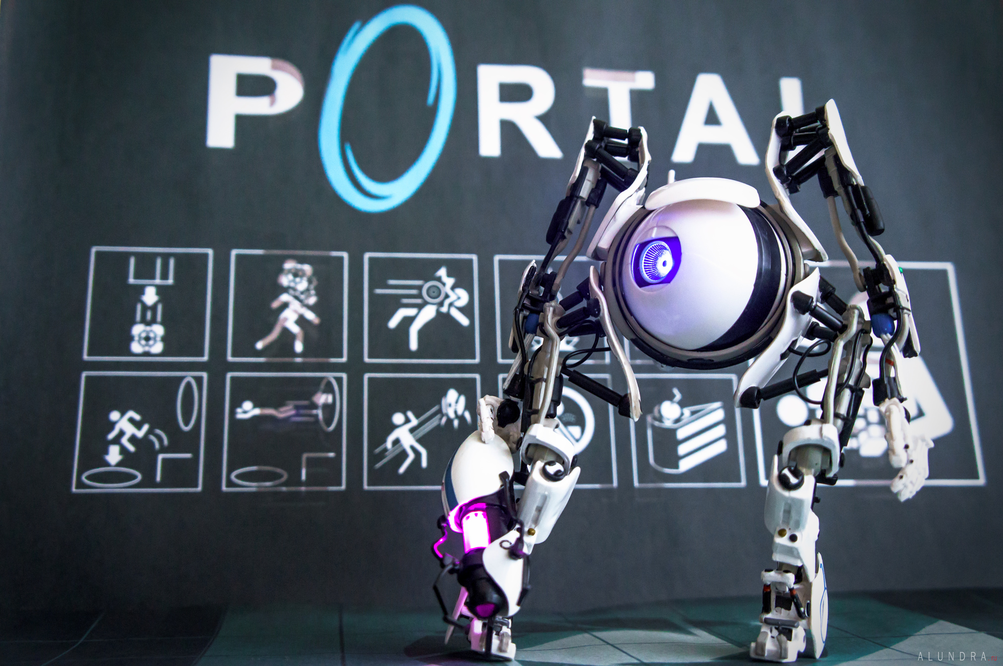 Portal 2 action figure atlas фото 101