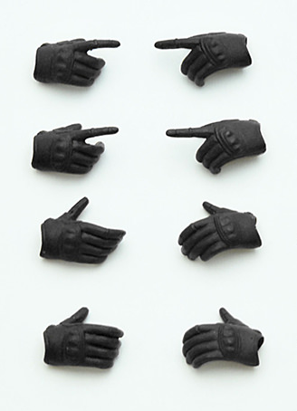 главная фотография Little Armory (OP03) figma Tactical Glove Stealth Black