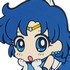 Bishoujo Senshi Sailor Moon Crystal Tsumamare Rubber Keychain: Sailor Mercury