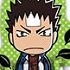 Haikyuu!! Acrylic Scenes Keychain: Iwaizumi Hajime