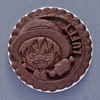 фотография CHARA FORTUNE Cookie Series ONE PIECE Biscuit Fortune Telling: Monkey D.Luffy Chocolate Ver.