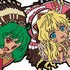 Ichiban Kuji Premium Macross F ~Harusaki dori! Utahime Collection!!~: Ranka Lee & Sheryl Nome Kyun-Chara Illustrations Rubber Strap