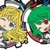 Ichiban Kuji Premium Macross F ~Harusaki dori! Utahime Collection!!~: Ranka Lee & Sheryl Nome Kyun-Chara Illustrations Rubber Strap 