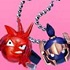 Shaman King Figure Keychain Part 3: Amidamaru & Bason