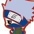 Naruto Capsule Rubber Mascot: Hatake Kakashi