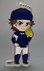фотография Pic-Lil! Ace of Diamond Standing Acrylic Keychain 002: Kazuya Miyuki