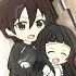 Pic-Lil! Sword Art Online II Trading Rubber Strap Kirito Collection: Kirito and Yui